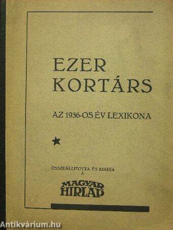 Ezer kortárs I.