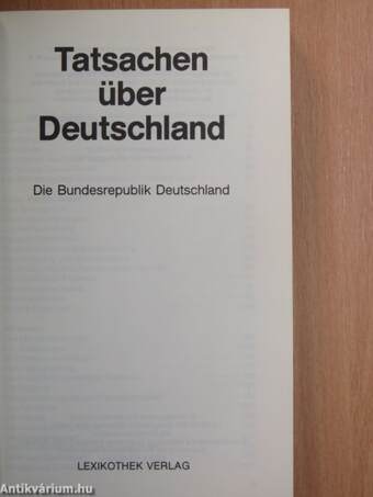 Tatsachen über Deutschland