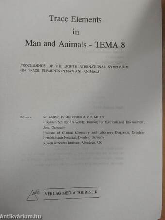 Trace Elements in Man and Animals - Tema 8