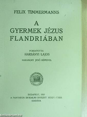 A gyermek Jézus Flandriában