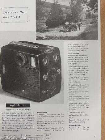 Agfa Cameras 1937