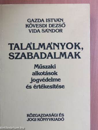 Találmányok, szabadalmak