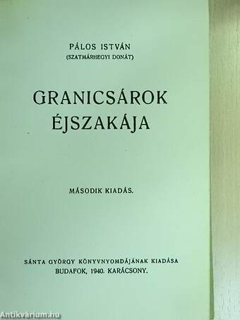 Granicsárok éjszakája