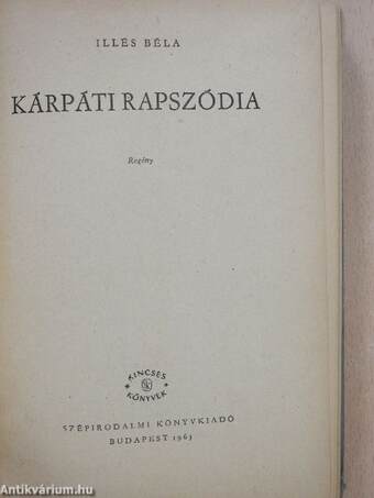 Kárpáti rapszódia I-II.