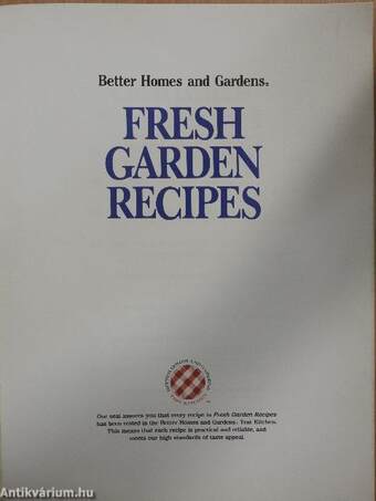 Fresh Garden Recipes