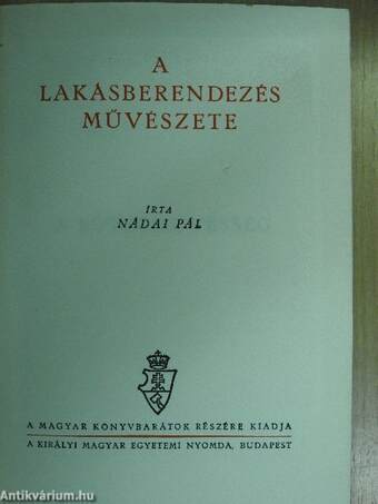 A lakásberendezés művészete