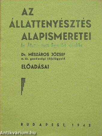 Az állattenyésztés alapismeretei