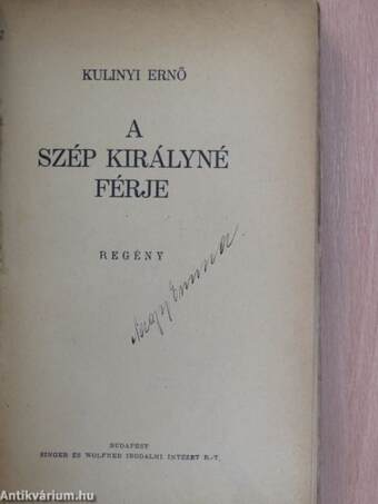 A szép királyné férje