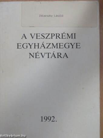 A veszprémi egyházmegye névtára 1992