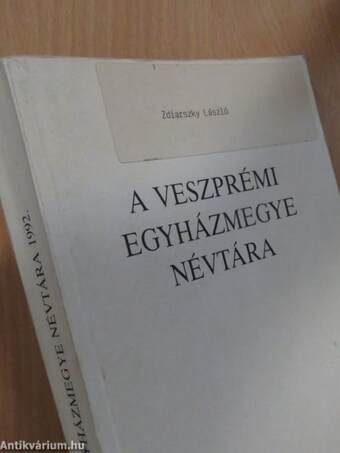 A veszprémi egyházmegye névtára 1992