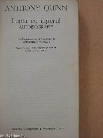 Lupta cu ingerul