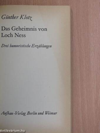 Das Geheimnis von Loch Ness