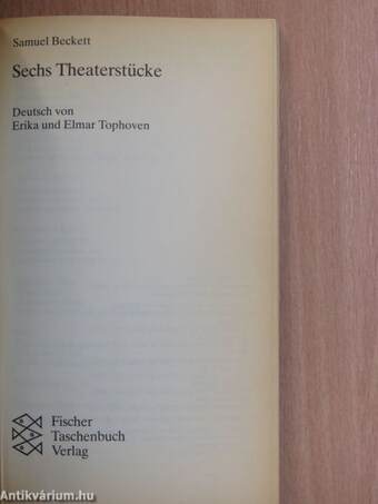 Sechs Theaterstücke