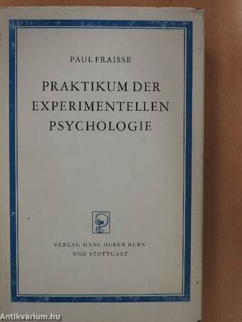 Praktikum der Experimentellen Psychologie