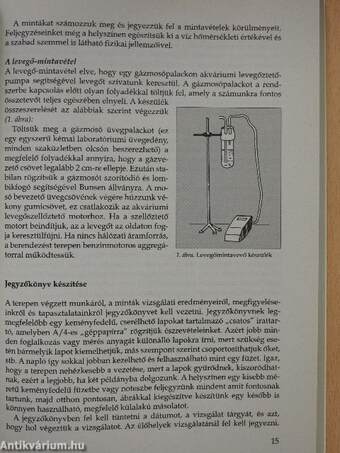 Természetismereti, ökológiai és környezetvédelmi vizsgálatok terepen és laboratóriumban