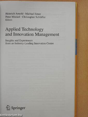 Applied Technology and Innovation Management