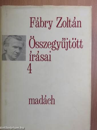 Fábry Zoltán összegyűjtött írásai 4.