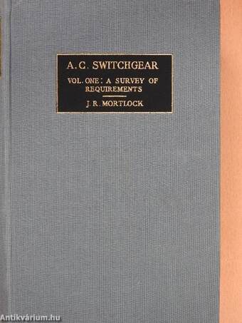 A. C. Switchgear I.