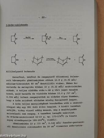 Szerves Kémiai Praktikum II.