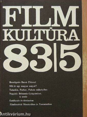 Filmkultúra 1983. szeptember-október
