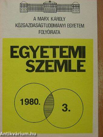 Egyetemi Szemle 1980/3.