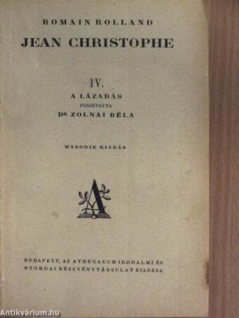 Jean-Christophe I-X.