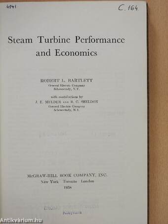 Steam Turbine Performance and Economics