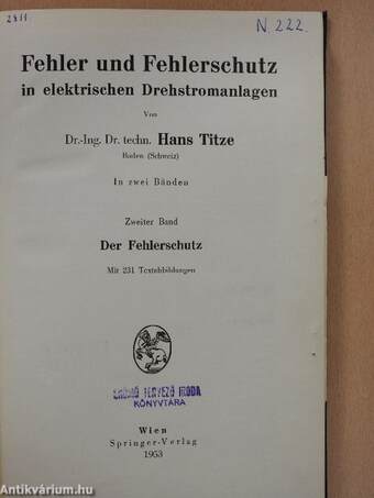 Fehler und Fehlerschutz in elektrischen Drehstromanlagen II.