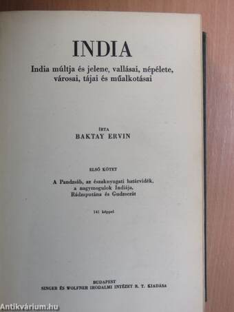 India I-II.