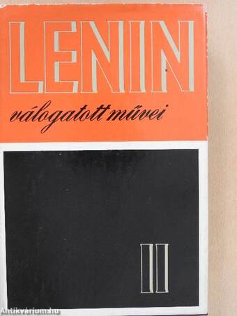 Lenin válogatott művei II. (töredék)