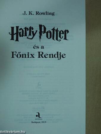 Harry Potter és a Főnix Rendje