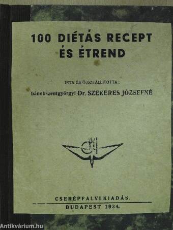 100 diétás recept és étrend