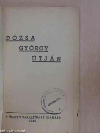 Dózsa György útján