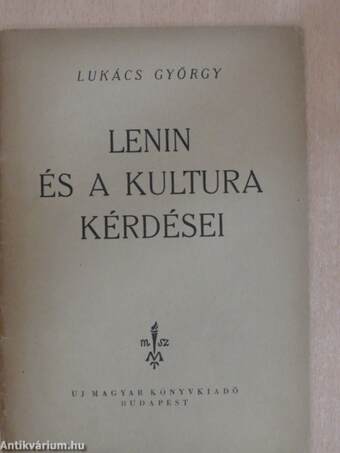 Lenin és a kultura kérdései