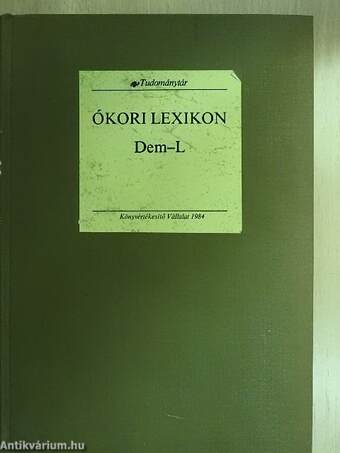 Ókori lexikon I/2. (töredék)