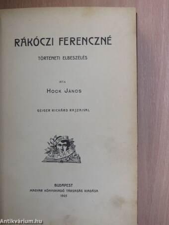 Rákóczi Ferenczné