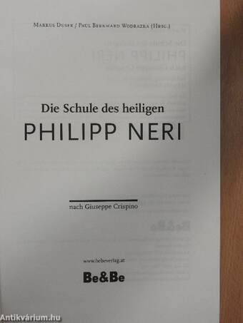 Die Schule des heiligen Philipp Neri