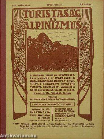 Turistaság és Alpinizmus 1918. junius