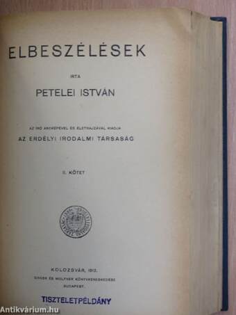 Elbeszélések I-II.