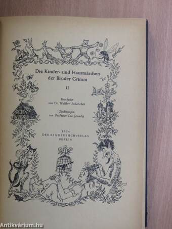 Die Kinder- und Hausmärchen der Brüder Grimm II.