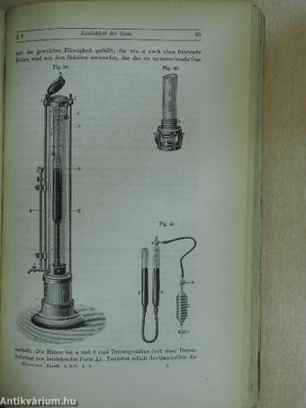 Die Lehre von den gasförmigen, flüssigen und festen Körpern I/2. (töredék)