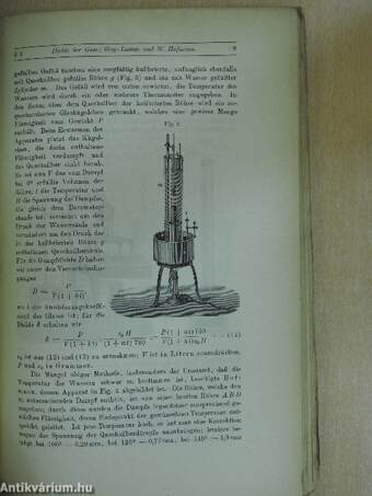 Die Lehre von den gasförmigen, flüssigen und festen Körpern I/2. (töredék)