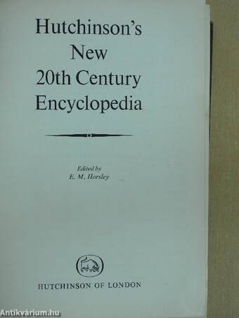 Hutchinson's New 20th Century Encyclopedia