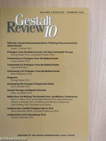 Gestalt Review 2010/1.