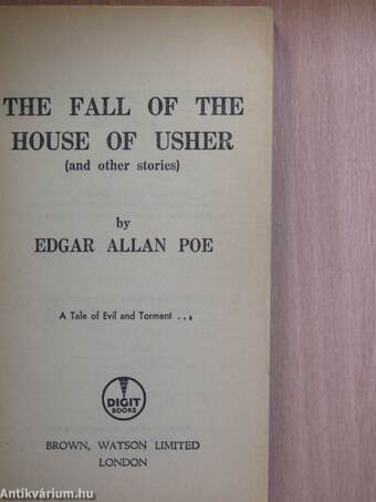 The Fall of the House of Usher