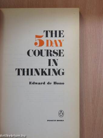 The 5 Day Course in Thinking