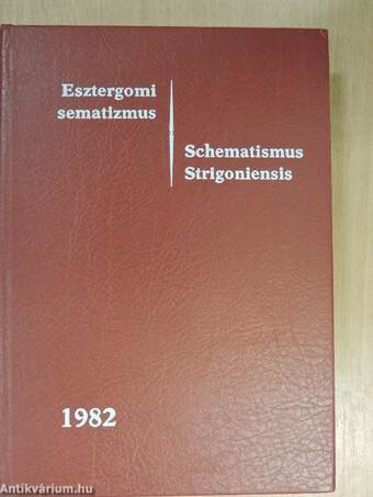 Esztergomi sematizmus 1982