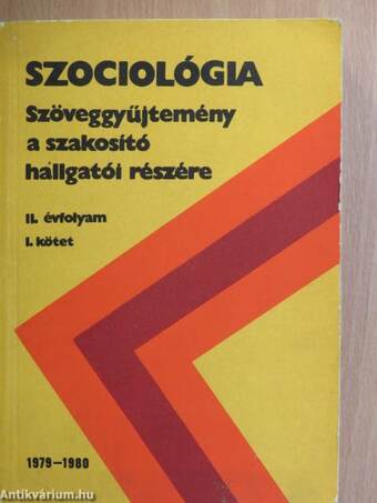 Szociológia I-II.