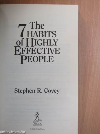 The 7 Habits of Highly Effective People