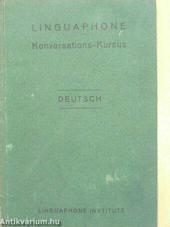 Linguaphone - Konversations-Kursus Deutsch